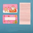 thumbnail image 2 of 100set, Christmas Scratch-Off Cards Set with Smooth Finish in English, Cartoon Santa and Christmas Tree Design, Creative DIY Holiday Gift Prize Coupons for Party Activities (100 Double-Sided Printed C, 2 of 6