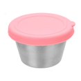 thumbnail image 1 of Ounissouiy Taza de condimentos con tapas coloridas, salsas para aderezos para ensaladas, recipiente para aderezos para ensaladas, recipiente para Cocina y Comedor Rosa, 1 of 6