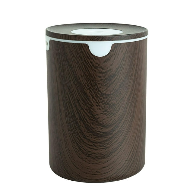 Agiferg New Household Atmosphere Lamp Night Light Water Make-up Wood Grain Humidifier Desktop Bedroom Small Spray Humidifier
