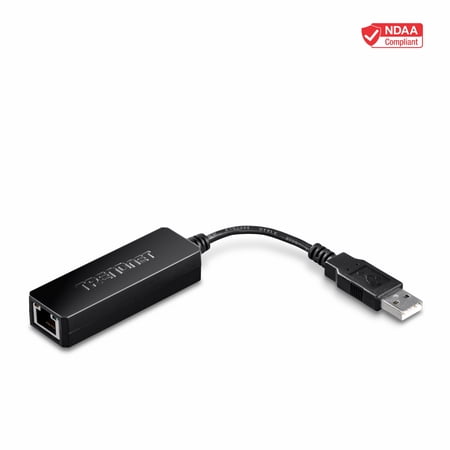 UPC: 0710931302103 | TRENDnet TU2-ET100 USB 2.0 to 10/100 Mbps Ethernet Adapter