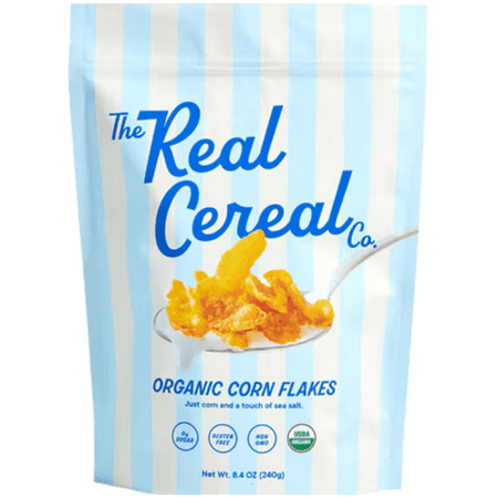 The Real Cereal Co. Organic Corn Flakes -- 8.4 oz