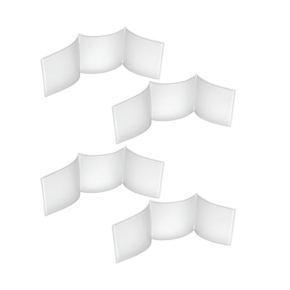 BESTSKY Mahjong Card Holder Clear Protector Cover Large Size Scorecard for National Mahjong Accessories Plastic (2pcs)