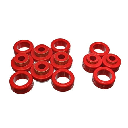 Dodge Dakota Set - Energy Suspension 87-96 Dodge Dakota 2WD Red Body (Cab) Mount Set