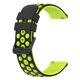 thumbnail image 1 of Para Garmin Venu 2 Plus/Venu Sq 2 Universal 20mm correa de reloj de silicona suave diseño de agujero grande correa de reloj de doble Color, 1 of 5