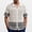 Tops-A736Multicolor, variant on Beach Shirts Lightweight See Through Button Down Short Sleeve Casual Shirts Soft Short Sleeve Shirts Retro Granny Square Crochet Graphic Festival