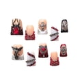 thumbnail image 7 of Pure handmade wearable duckbill nails scarlet spider pure handmade  20mm red nail piecehandmade press on nails halloween, 7 of 7