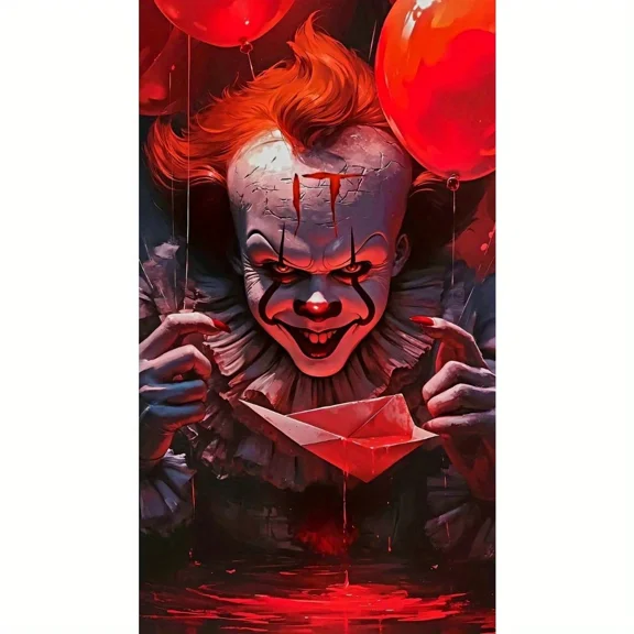 DIY 5D Full Round Drill Diamond Painting By Number Kits Horror Characters Rhinestone Embroidery Cross Stitch Art Craft Home Wall Decoration