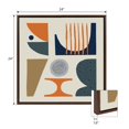 thumbnail image 4 of Rachel Lee of My Dream Wall Abstract Mid Century I 24x24 Framed Canvas Wall Art by Bellamy, 4 of 8