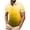 08# Yellow, variant on IhhxPro Men's Short Sleeve Button Detail Collared Shirt Gradient Print Stretchable Top for Men Fashion Casual S-4XL