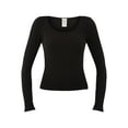 thumbnail image 4 of No Boundaries Seamless Scoop Neck Top, Women's, 4 of 5