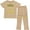 Mustard, variant on Pokemon Boys Pikachu Adaptive T-Shirt & Cargo Sweatpants Set, Clothing Little and Big Boys Sizes, Mustard, X-Small