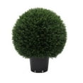 thumbnail image 1 of Vickerman TP171424 UV Cedar Ball Everyday Topiary in Pot - 24 in., 1 of 3