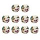 thumbnail image 1 of 10 piezas redondas de 20 mm botones de vástago cubiertos de tela DIY costura Estilo 4 Sunnimix Botones cubiertos de tela, 1 of 7