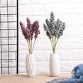 thumbnail image 5 of Morttic 6pcs Artificial Vanilla Mini Foam Berry Spike Flowers Vanilla Spike Fake Flowers for Home Plant Wall Decoration Cereals Plant Heap (White), 5 of 7