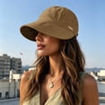 thumbnail image 5 of QASIEATN Women's Baseball Cap Adjustable Sun Hat Lightweight Breathable Casual Sports Dad Cap for Outdoor Travel Daily Wear Fall Fashion Accessories, 5 of 6