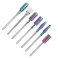 thumbnail image 4 of Cabezal De Pulido De Uñas De Acero De Tungsteno Para Eliminación De Piel Muerta, Herramienta De Pulido De 7 Piezas Para Uñas Limpias Y Ordenadas, 4 of 7