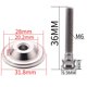 thumbnail image 5 of Tapas de Vástago Sin Rosca Plata Sharpla Tapa superior para auriculares de bicicleta, 5 of 8