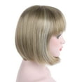 thumbnail image 2 of Onedor 10" Short Straight Hair Flapper Cosplay Costume Bob Wig (24H613A), 2 of 7