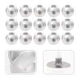 thumbnail image 2 of WORGEOUS 100 juegos de vasos de aluminio para luz de té, cajas vacías para luz de té, suministros para fabricación de velas, sin vela, 2 of 7