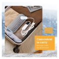 thumbnail image 3 of Electric Heating Blanket 9 Levels Thermal Pads Heated Mat Soft Safe Winter Body Back Leg Warmer ,Easy to Operate, 3 of 7