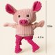 thumbnail image 5 of Juguetes de peluche Jalousie Puppy Pet Mutt Squeak para perros, paquete de 5, 5 of 9