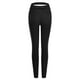 thumbnail image 4 of Puntoco Pantalones de yoga ajustados de color sólido de cintura alta para mujer Pantalones de yoga ocultos desnudos Puntoco Puntoco-5708, 4 of 5