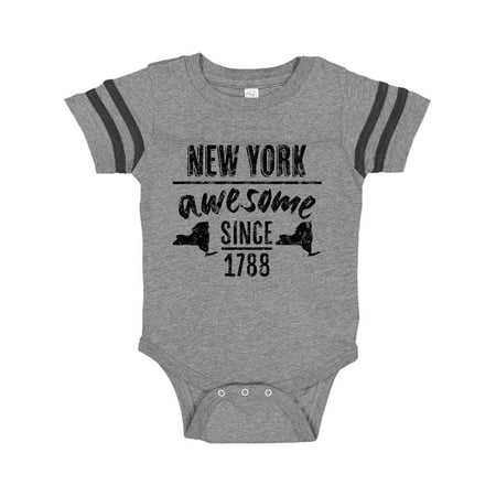 

Inktastic New York Awesome Since 1788 Gift Baby Boy or Baby Girl Bodysuit