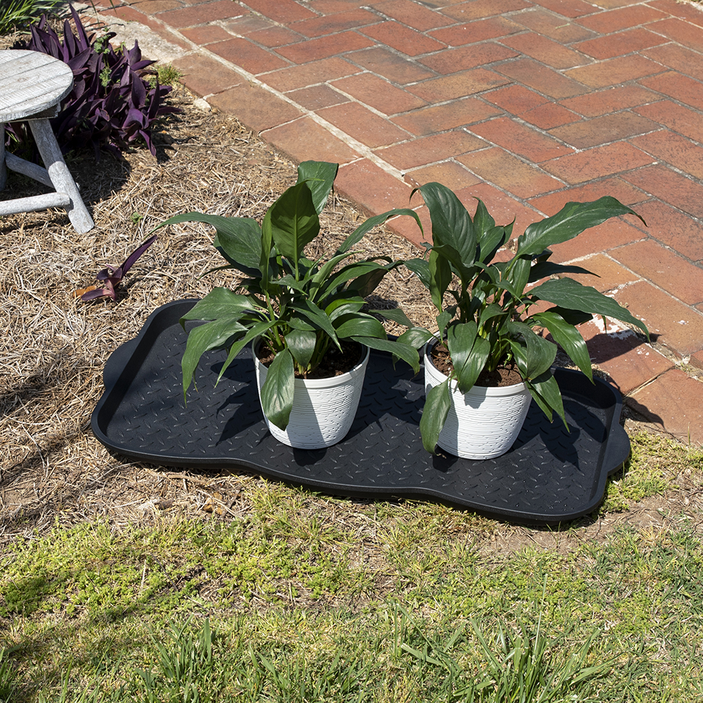 Mohawk Home Boot Tray, Black, 1' 3" x 2' 5"