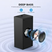 ULTIMEA Sound Bar for Smart TV with Dolby Atmos, 190W Peak Power Soundbar with Subwoofer, TV Sound Bar with Bass Boost, Home Theater Audio Sound Bars for TV Speakers