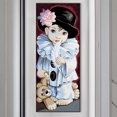 thumbnail image 3 of 5D DIY taladro redondo completo pintura de diamante niños niña kit decoración del hogar arte arte, 3 of 9