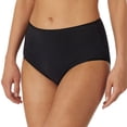 thumbnail image 2 of SCHIESSER Calzoncillos para Damas 2-Pack - Slip Midi, Cotton Stretch, lisos Negro 2XL (2X-Large), 2 of 4
