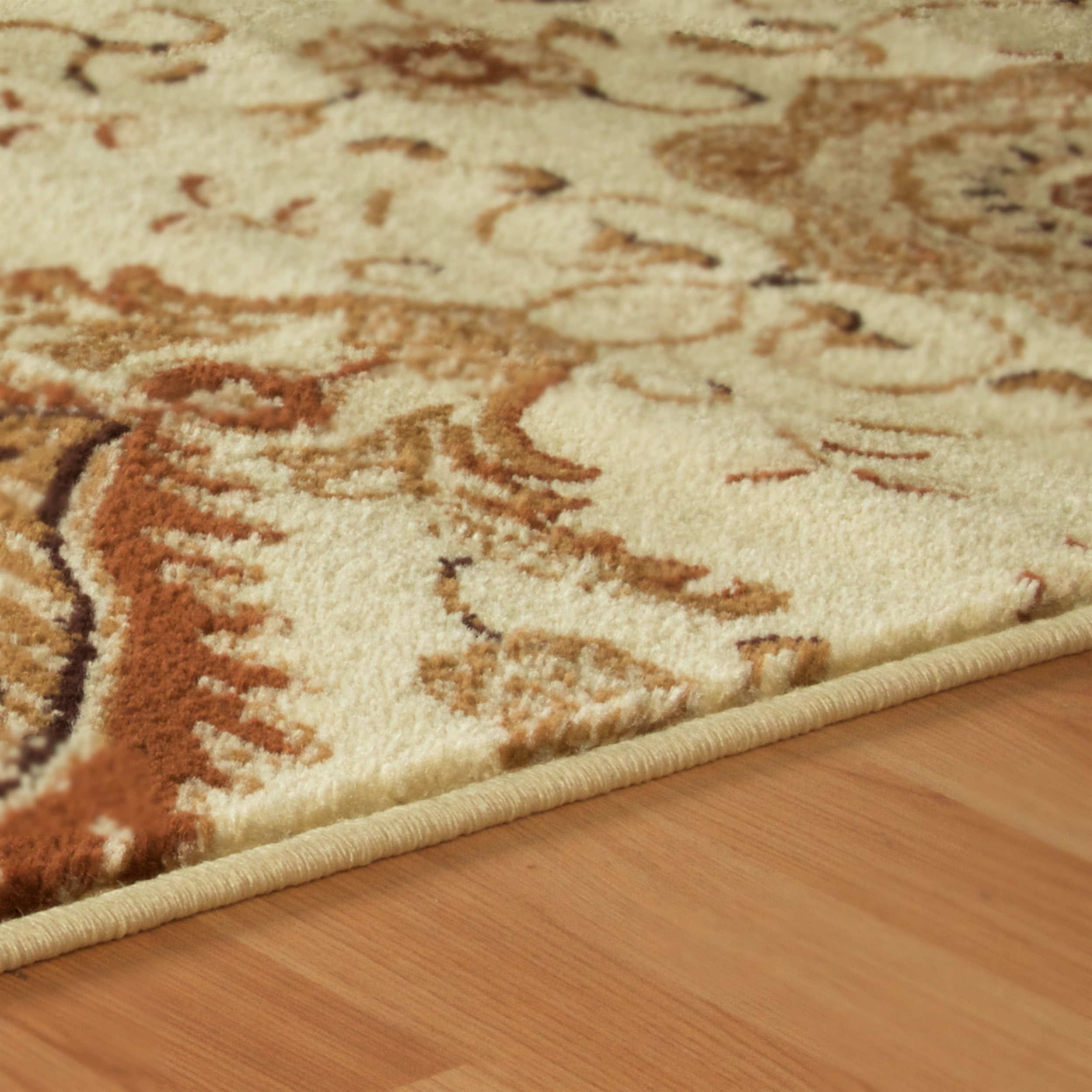 Impressions Cato Floral and Vines Traditional Indoor Area Rug