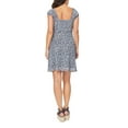 thumbnail image 2 of WallFlower Women's Juliet Printed Mesh Mini Dress, 2 of 3