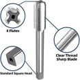 thumbnail image 4 of 1 1/8"-7 UNC Tap and Die Set, 1-1/8 x 7 UNC Machine Thread Tap and Round Die Right Hand$$Tools & Hardware Other, 4 of 6