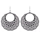 thumbnail image 1 of Pendientes de cobre para mujer Qarigey 1 par redondos elegantes recubiertos a la moda, 1 of 6