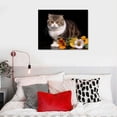 thumbnail image 4 of Nawypu Scottish Fold Pictures Canvas Wall Art Animal Prints Poster Printing Living Room Bedroom Kids Room Decor, 4 of 4