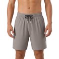 thumbnail image 3 of Vetsdori Mens Workout Shorts Dry Fit Short Pants Casual Athletic Shorts Sports Elastic Waist Plain,Hombre Pocket Shorts for Men Breathable,Size L, 3 of 9