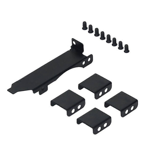 Slot Cooling Fan with Rectangular Shape Stainless Steel for Gaming Pc Upgrade PC Enthusiasts 1 Set