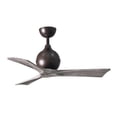 thumbnail image 2 of Irene-3 three-blade paddle fan in Textured Bronze finish with 42" solid barn wood tone blades., 2 of 7