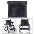 thumbnail image 4 of facefd Coussin de Dossier Ou de Siège de Fauteuil Roulant Lavable Confortable Respirant Doux Noir, 4 of 9