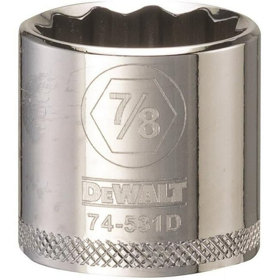 Stanley Tools 227940 0.87 in. 12 Point Socket - 0.37 in. Drive