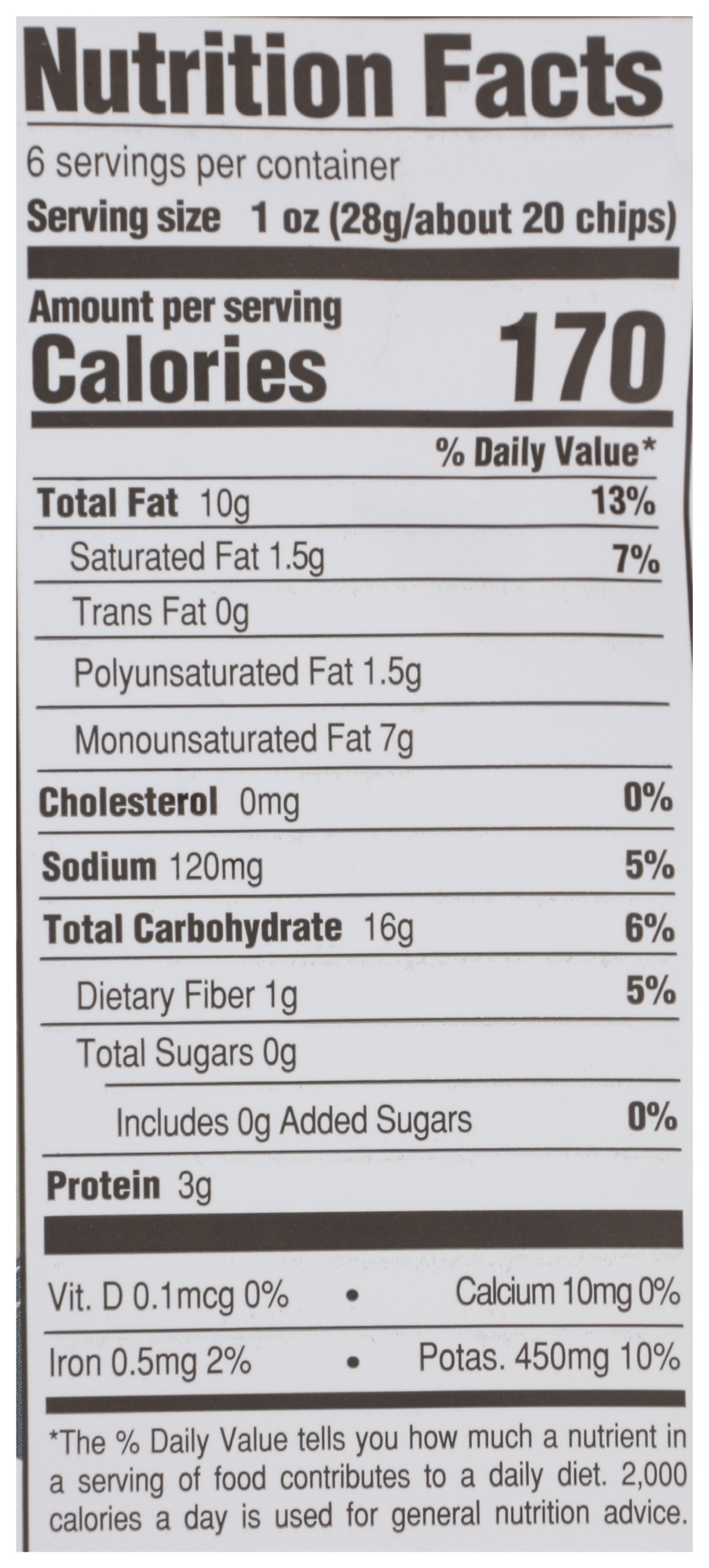 Boulder Canyon Thin & Crispy Potato Chips 6 Ounce Pack Of 12