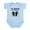 Sky Blue, variant on CafePress - Boxing Weaponofchoice Infant Bodysuit - Baby Light Bodysuit, Size Newborn - 24 Months