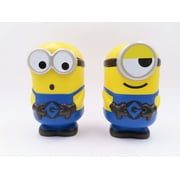 Universal Studios Minions Jumbo Squishy Toy Collectible Set 1 - 2 Pack Collectible Squishies Includes; Tom and Stuart.