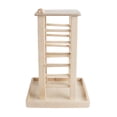 thumbnail image 3 of Wooden Rabbit Hay Feeder Hay Bin Feeder Hay Container Multifunction Bunny Hay, 3 of 9