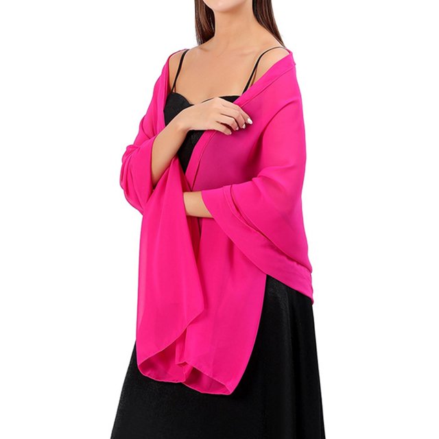 Chal de gasa para mujer - Talla grande, 30 colores - Perfecto para bodas, vestidos de noche, pareos de playa y viajes