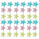 thumbnail image 1 of Kearding 100x pegatinas de pared estrellas luminosas Luna planeta calcomanía brillan en la decoración de la habitación oscura Kits de decoración para fiestas color 3 cm 100 piezas, 1 of 6