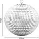 thumbnail image 3 of 1 pieza de accesorios de fotografía de barra de bola de discoteca 20 cm plateado, 3 of 5