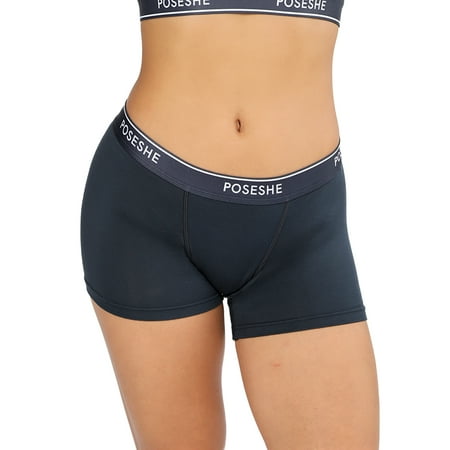 

POSESHE Women s Boyshorts Panties Underwear 3 Inseam