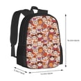 thumbnail image 3 of Daiia Maneki-Neko Cats Backpack for Men and Women -Durable Backpack Large Capacity, Water-Resistant Bag with Adjustable Straps and Laptop Compartment, 3 of 9